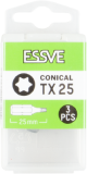 Насадки Essve TX25X25mm 3шт / уп, ESSVE 9980204