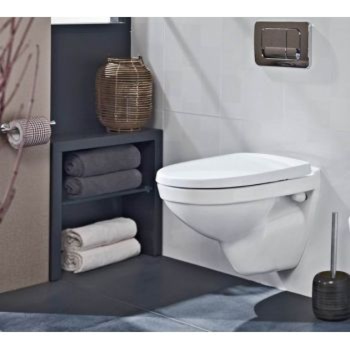 Wall hung toilet Nautic 5530, Standard seat