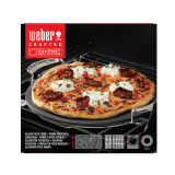 WEBER CRAFTED Gourmet BBQ System glazed pizza stone, 8861