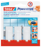 Овальные маленькие самоклеящиеся крючки tesa® Powerstrips, 3 шт, белые