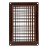 вентиляционная решетка пластмассовая, 250x170mm, коричневая