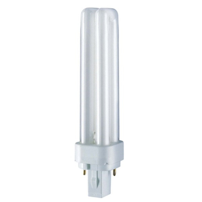 OSRAM DULUX D  26W  1800LM  2700K  G24d-3 CFLni, 2 tubes, with 2-pin base for CCG operation