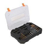 FASTER TOOLS Set of drills and bits - 58 pieces