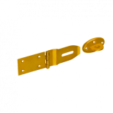 Cilpa piekaramajai atslēgai 90x80x45x1.5mm, dzelteni Zn