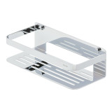 CADDY basket, 27.4x7x10.6cm, chrome-plated stainless steel