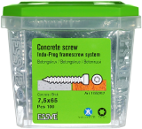 Essve Screw for concrete 7.5x65, Indu-Prog, TX, C1, ZN (100pcs), 105267