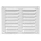 grille metal, 260x190mm, white