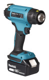 Construction hot air gun 18V without battery and without charger. Makita DHG181ZJ