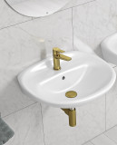 Bathroom sink faucet Epic Brushed brass, Gustavsberg