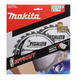 Zāģripa kokam T.C.T. 165X1.4X20mm 23° T25 EFFICUT B-62985 MAKITA