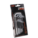 FASTER TOOLS Torx key wrench set - 9pcs T10 - T50