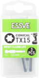 Essve nozzles IMPACT TX15x50mm, 3pcs / pack, 9980260