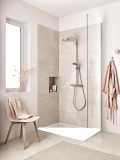 Grohe shower system with shower thermostat Vitalio Start 250, chrome 26677001