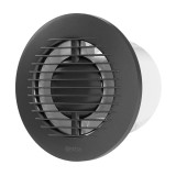 Electric fan, circular E-EXTRA, ø100mm with ball bearing, anthracite