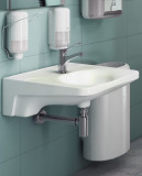 Раковина для ванных комнат для инвалидов 740 - можно крепить винтами 60 см, Gustavsberg