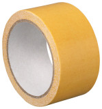 Carpet Tape with Cloth Carrier, 50mmx10m, brown