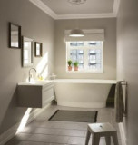 PAA bathtub UNO GRANDE 1700x700 mm white