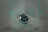 Самокалибрующийся перекрестно-угловой лазерный уровень KAPRO 883HG, 3D, с зеленым лучом