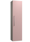 КАМЕ длинный навесной шкаф JOY 35см серо-коричневый / розовый, 12301215