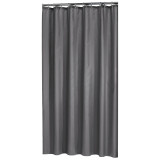 MADEIRA textile shower curtain, 240*200cm, grey