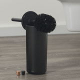 URBAN toilet brush and holder freestanding, black