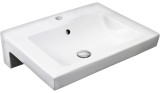 Bathroom sink Artic 4550 - for bolt/bracket mounting 55 cm