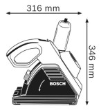 Настенный фрезер GNF 35 CA BOSCH, 0601621703