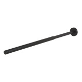 BOSTON telescopic towel holder, black stainless steel