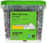 ESSVE mounting screws 4.2x25 red 250 pcs/pack, 573628