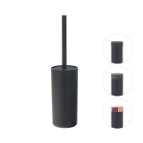 URBAN toilet brush and holder freestanding, black