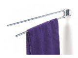 RAMOS towel rail 2 arms, chrome