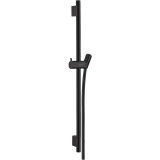 Hansgrohe shower rail Unica S Puro 650 with shower hose Isiflex 1600 mm, matte black, HG28632670
