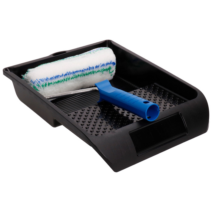 NOVIPro Roller green-blue 18cm+handle+tray