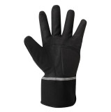 Synthetic Leather Winter Gloves WORTEX 880 orange L/9