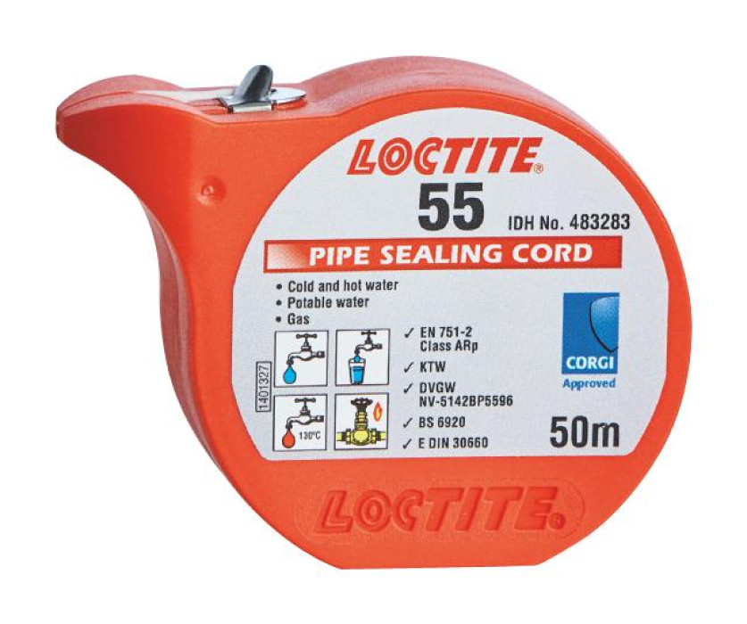 LOCTITE Pipe sealing cord 50m