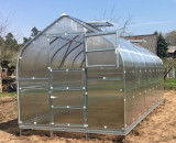 Greenhouse KLASIKA STANDART 20 - 2,5x8m with foundations and 4mm polycarbonate coating