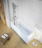 Ravak bathtub CHROME 150X70  white