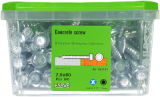 Essve screw for concrete 7.5x80 Zn 100 pcs/pack, 105239