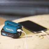 Battery adapter Makita 12V -> USB For phone batteries charging Makita