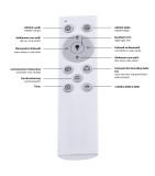 Ceiling Light Sliding 37W/5W LED D600