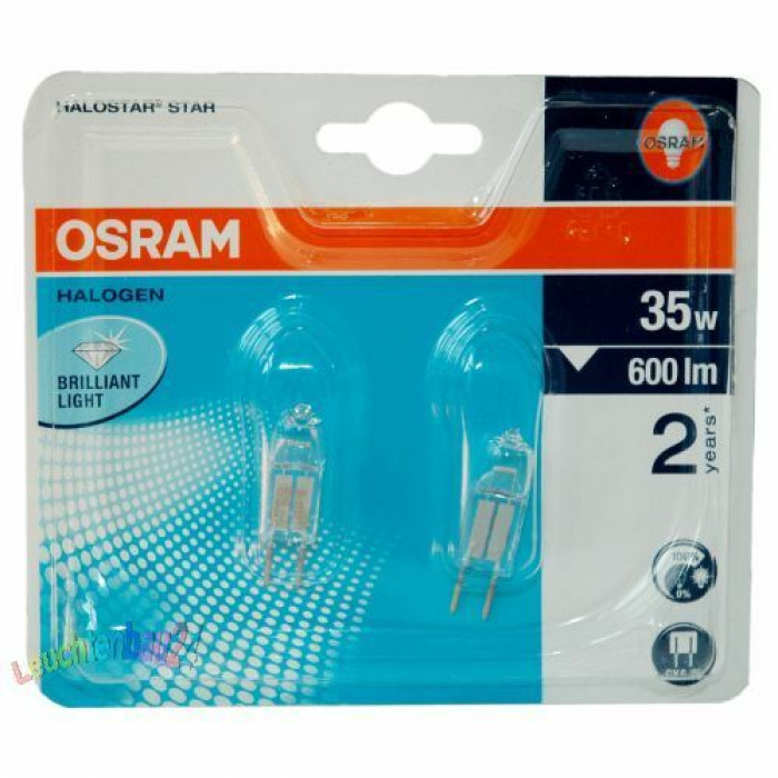 OSRAM HALOSTAR STAR   12V 35W  630LM  2900K GY6.35 Low-voltage halogen lamps with pin base