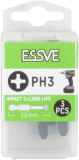 Ударные насадки Essve PH3 50мм 3шт / уп, ESSVE 9980294