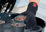 Premium Barbecue Gloves  Size S/M, black, heat resistant