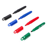 Marķieris mini (melns, sarkans, zaļš, zils) FASTER TOOLS 8848 (50gab/iepak)