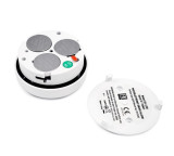 Smoke Detector KD-128B with DC9V (CR2450 3VX3) Battery, 5 years