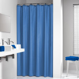 MADEIRA shower curtain textile, blue, 180x200