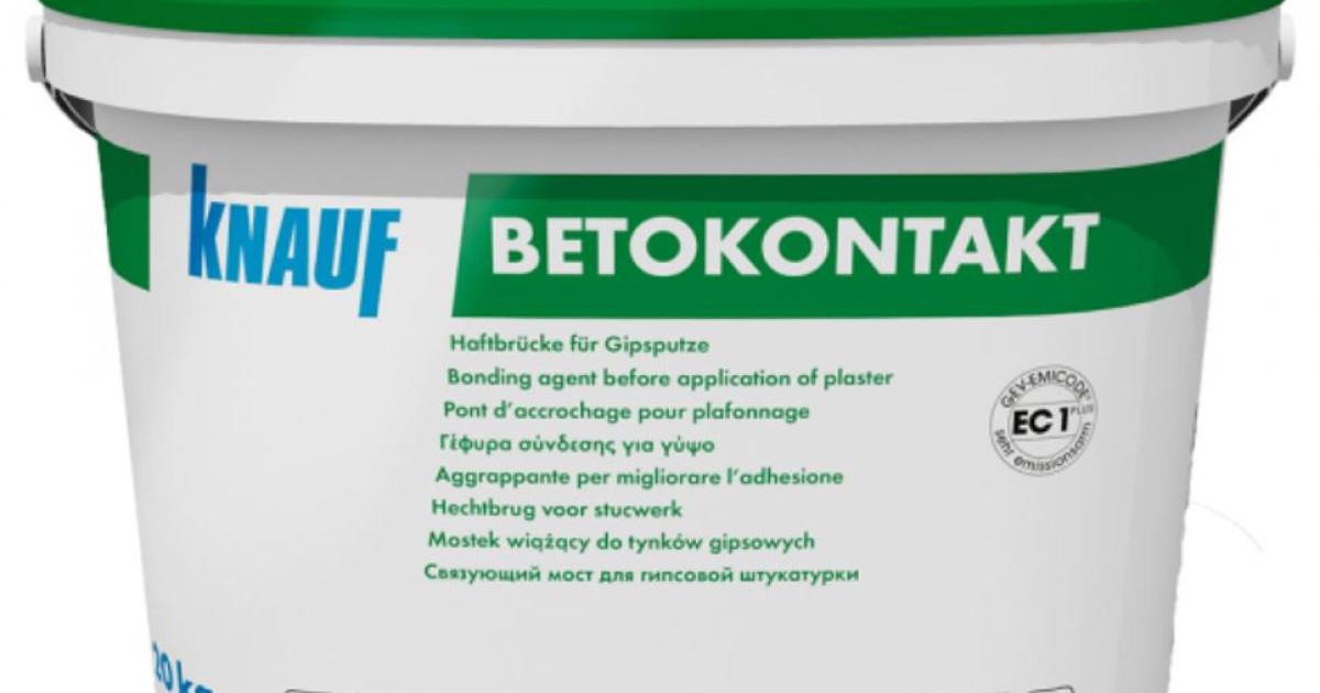 Knauf BETOKONTAKT 20kg Grunts neuzsūcošām virsmām