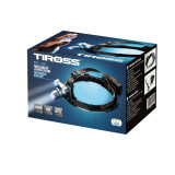 Lukturis galvas Tiross LED CREE 10W 360lm T6XML + 2X1W IPX4 lādējams