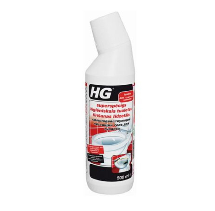 HG Tualetes tīrīšanas līdz. 0.5l superspēcīgs, higiēnisks