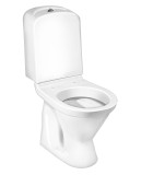 Toilet Nordic³ 3510 - concealed P-trap Dual flush 3/6 L, without seat